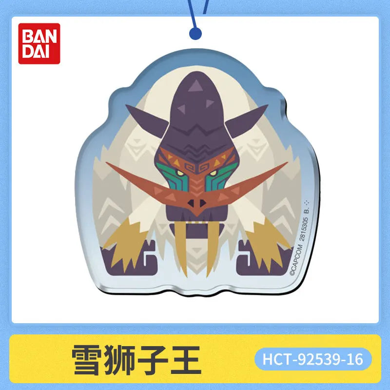In Stock New Monster Hunter Refrigerator Magnet Fridge Decoration Collectible Creative Model Toys Anime Periphery Friend Gift