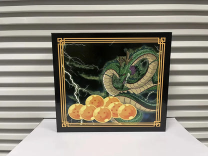 4.3CM Anime DBZ 7 Stars Balls 3.5CM Figures Toys New In Box Shenron Dragon Crystal Balls PVC Collection Complete Set Retail