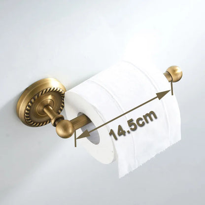 Solid brass Bathroom Accessories Set,Robe hook,Paper Holder,Towel Bar,Soap basket,bathroom sets,YT-12200-A