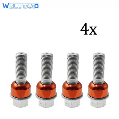 1/4/5 M14*1.5*49 WHT004676 Wheel Lug Bolt For Porsche Cayman Panamera Boxster Cayenne 911 991 997 970 987 9YB 92A WHT 004 676