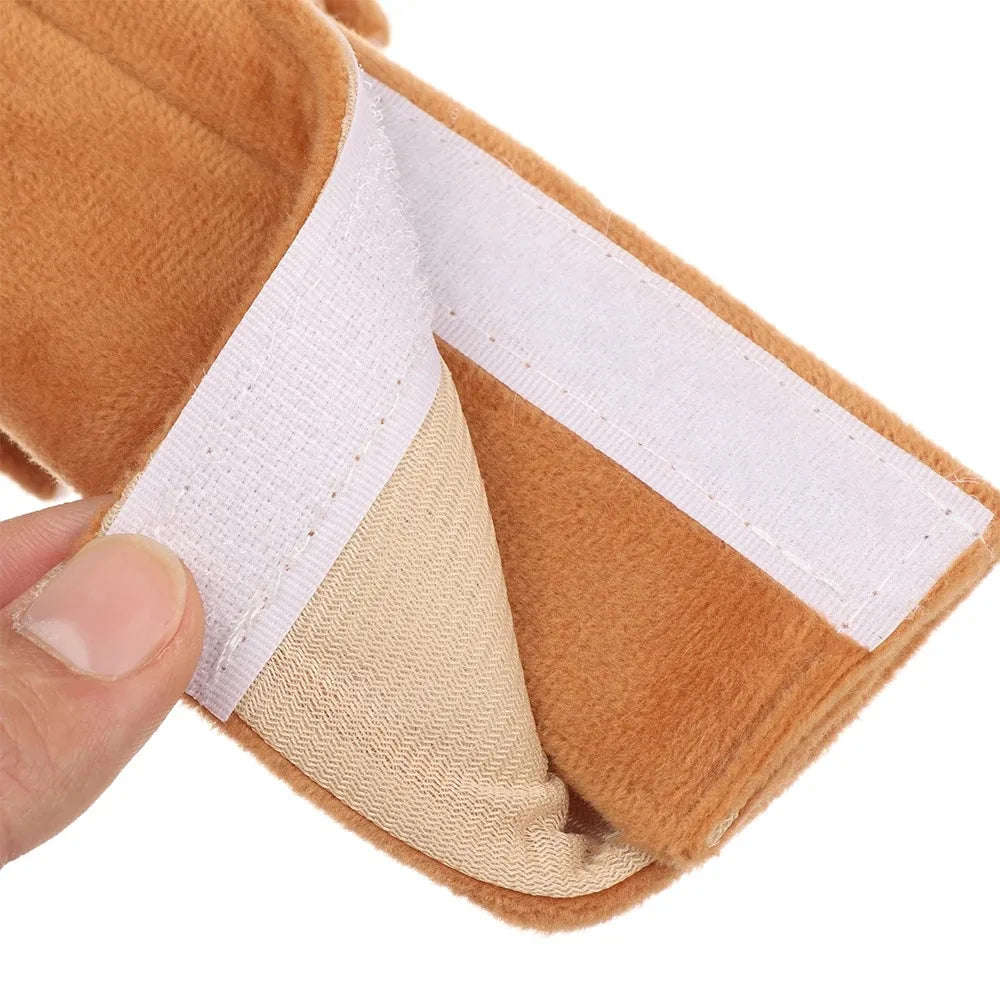 1Pcs Cute Cartoon Animal Plush Car Seat Belt Cover - Soft Comfortable Shoulder Protector Pad for Auto Interior