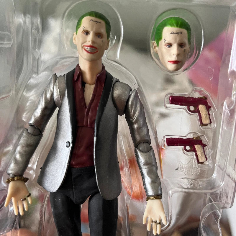 15cm New Movie SHF clown Joint mobility Standing posture Action Figure PVC Mode Toy Doll Desk Decor Collection Gifts boxed