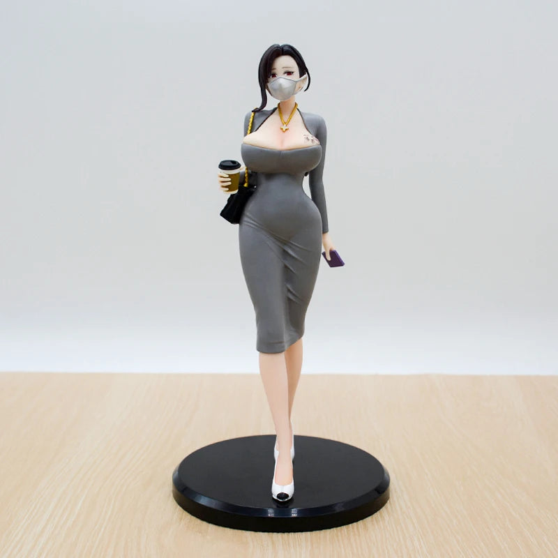26cm SIKI ANIM Alvina chan Wet Sexy Anime Figure Wine Waiter Girl Cynthia/Ensoutoys Dongtan Action Figure Adult Model Doll Toys