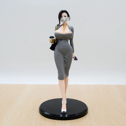 26cm SIKI ANIM Alvina chan Wet Sexy Anime Figure Wine Waiter Girl Cynthia/Ensoutoys Dongtan Action Figure Adult Model Doll Toys