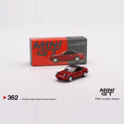 1:64 Mazda MX-5 convertible Miata NA 288 alloy die-cast miniature model,  adult decorative items, new in stock