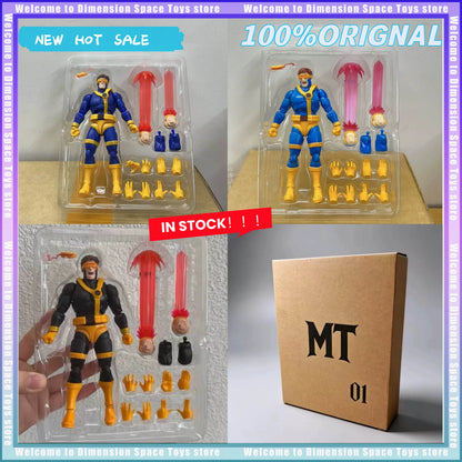 In Stock Mustang Toyz X-Men Cyclops Scott Summers 3 Versions Action Figures Scott Summers Anime Action Collectible Model Gift