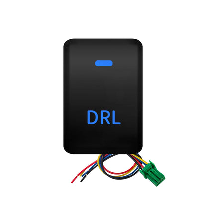 Blue LED Push Switch Button With Wire For Suzuki Jimny TOYOTA Landcruiser Fog Light DRL Light Bar AIR Comp Diff Lock Radar Seat