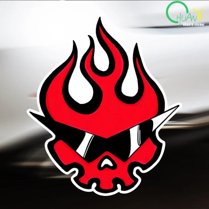 for Gurren Lagann Car Stickers Vinyl Windshield Windows Decoration Camper Scratch-proof JDM SUV Decal