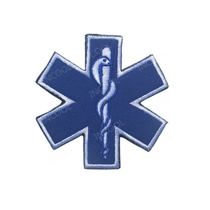 PVC Medic PARAMEDIC Skull Patches Decorative Patches Strip Combat Rubber Chevron IR Reflective Appliqued