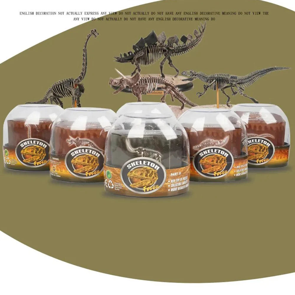 Assemble Dinosaur Bones Triceratops Skeleton Fossil Mammoth Mammuthus Assembled  Tyrannosaurus Rex Puzzles  Toys