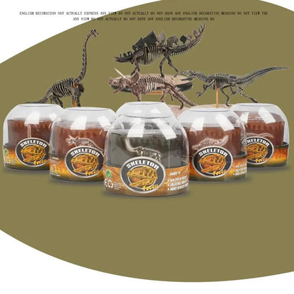Assemble Dinosaur Bones Triceratops Skeleton Fossil Mammoth Mammuthus Assembled  Tyrannosaurus Rex Puzzles  Toys