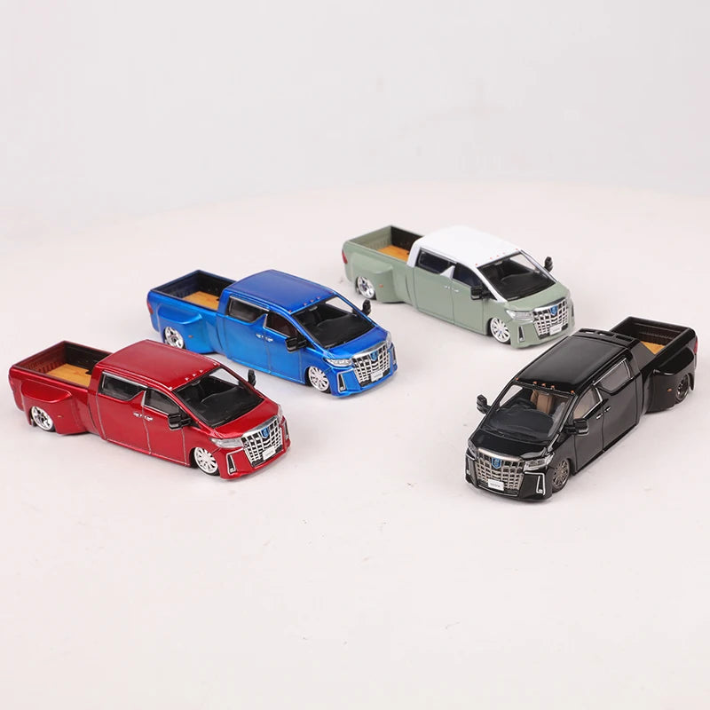 GCD 1:64 NATS Alphard Super Dually Alloy Model Car