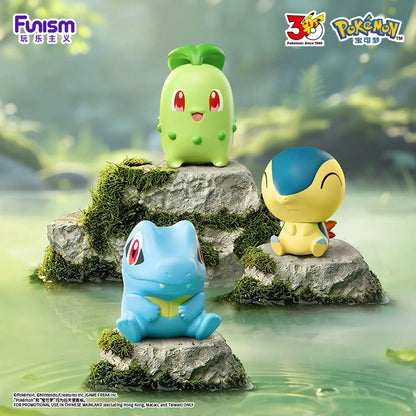 Funism Hot Arrival Pokemon Blind Box 30th Anniversary First Partner Anime Character Model Toy Birthday Gift For Adult Collectors