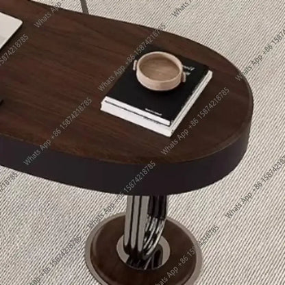 X36 C Modern Storage Computer Desks Luxury Elegant Adult Notebook Gaming Desk Office Executive Wooden Escritorio Ordenador Furni