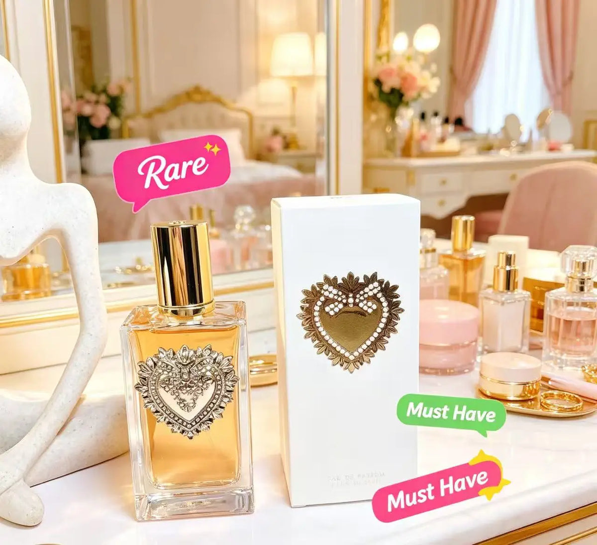 Hor Brand 100ml Trendy Love Neutral Perfume Spray Blue White Porcelain Yilan High Grade Elegant Scent Daily Body Perfume