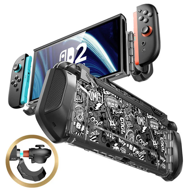 Dockable Case For Nintendo Switch 2 2025 SUPCASE Blade Series TPU Grip Protective Cover Compatible with Joy-Con Controller
