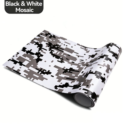 Digital Camouflage Vinyl Wrap Self Adhesive Car Sticker Film for Auto Motorcycle Bicycle Computer Laptop Decoration