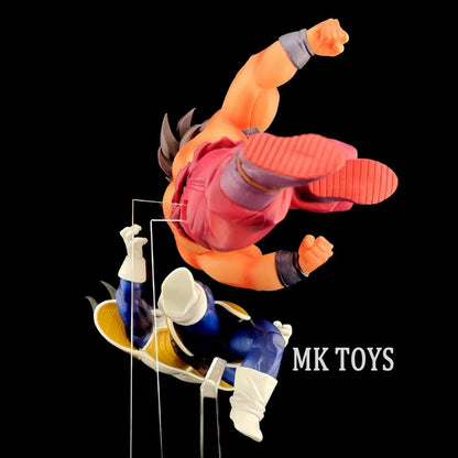 23cm/9.05in Anime Dragon Ball Z Figure Goku Vs Vegeta Action Figures Pvc Collection Model Toys for Children Gifts
