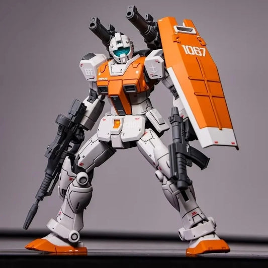 HG 1/144 GTO Morocco GM RGM-79 Repair Double Cannon Advanced Version Assembly Model Kit Action Figure Boys Puzzle Toy Gift