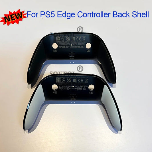 Black White For PS5 Edge Gamepad Back Cover Replacement Anti Slip Controller For Shell For Case Protective Grip Enhance