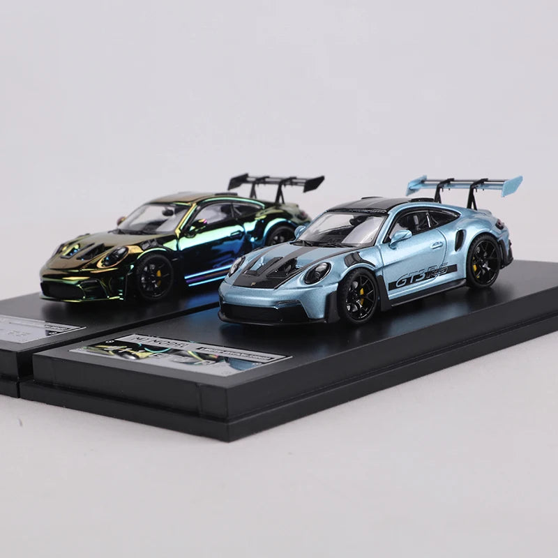 MJ 1:64  911 GT3 RS Die-cast alloy simulation car model toy