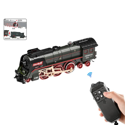 Vintage Steam Train Track Accessories Simulation Electric Train Model Retro Track Train Boy Toys Gift For Kids