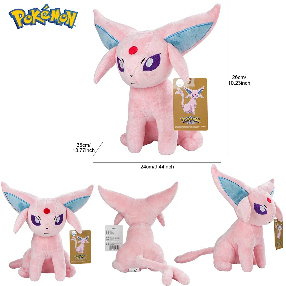 Eevee Plush Toys Stuffed Animal Game for Collectible Gift Soft Plushies Cartoon Character
