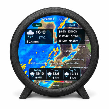 BIG 2.1" ADS-B Desktop Live Flight Tracker, Real-Time Aircraft Tracking Decoration