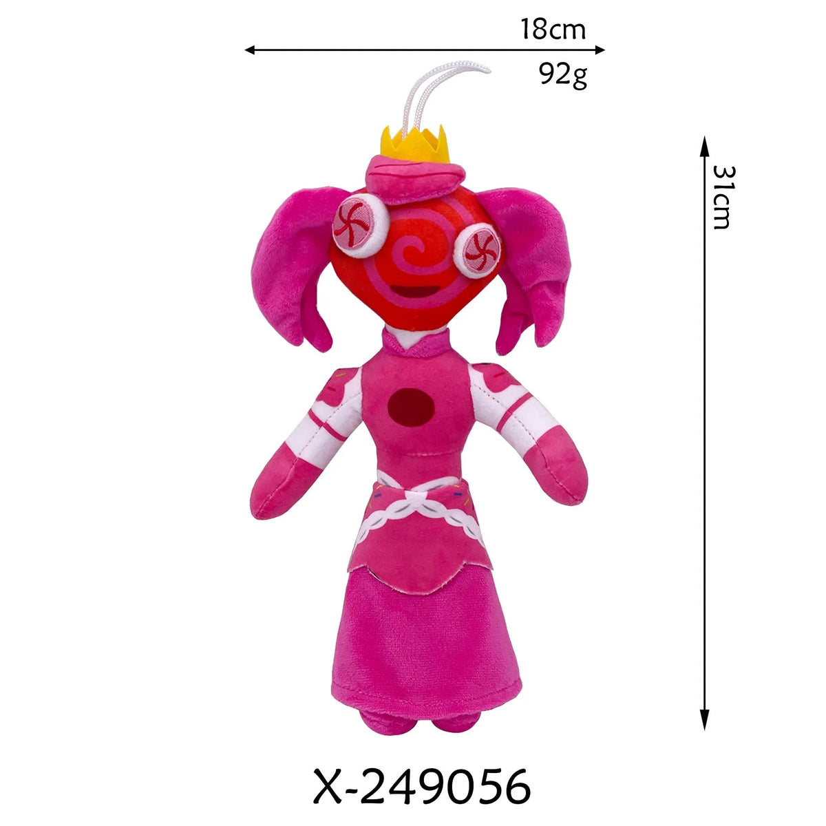 New Styles The Amazing Digital Circus Pomni Jax Plush Toy Anime Cute Theater Rabbit Doll Cartoon Clown Christmas Kids Gifts
