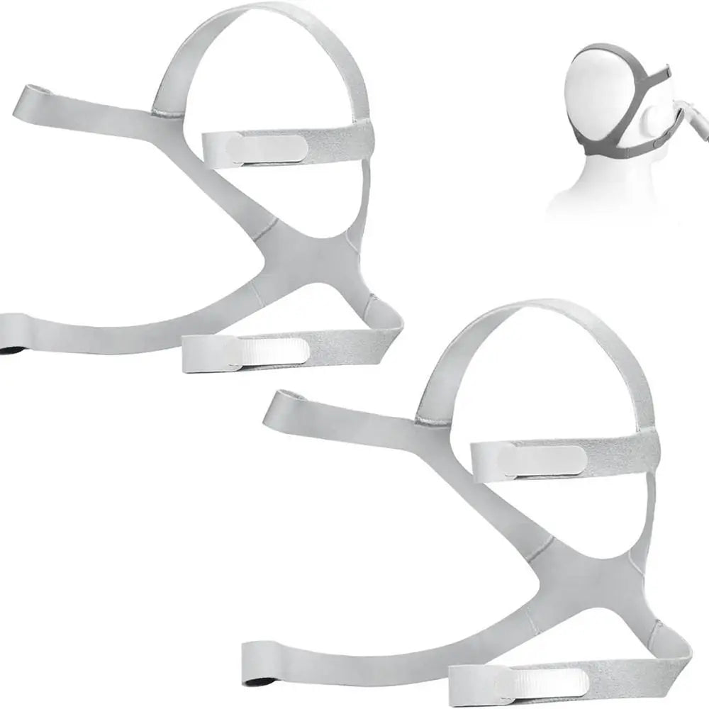 Replacement Parts Full Face CPAP Headgear Strap Universal Adjustable Nasal Pillow Strap Durable Elastic CPAP Mask for Resmed