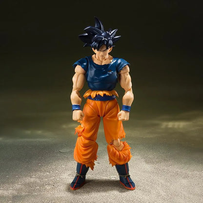 SHF Dragon Ball Figures Super Son Goku Migatte No Goku Kizashi Action Figure GBZ Joint Movable Collection Model Doll Toys Gift
