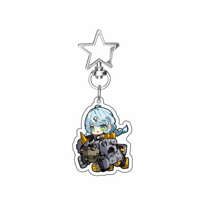 New Hot Game Zenless Zone Zero Keychains Pendant Car Ellen Joe Seth Lowell Jane Doe Von Lycaon Nicole Fans cosplay Gifts