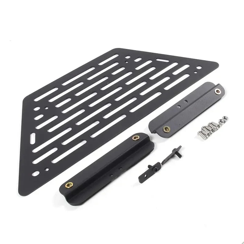 For Mazda MX-5 2016-2023 Black Aluminum Alloy Trunk Bag Rack Tail Box Storage Board Car Modification Accessories