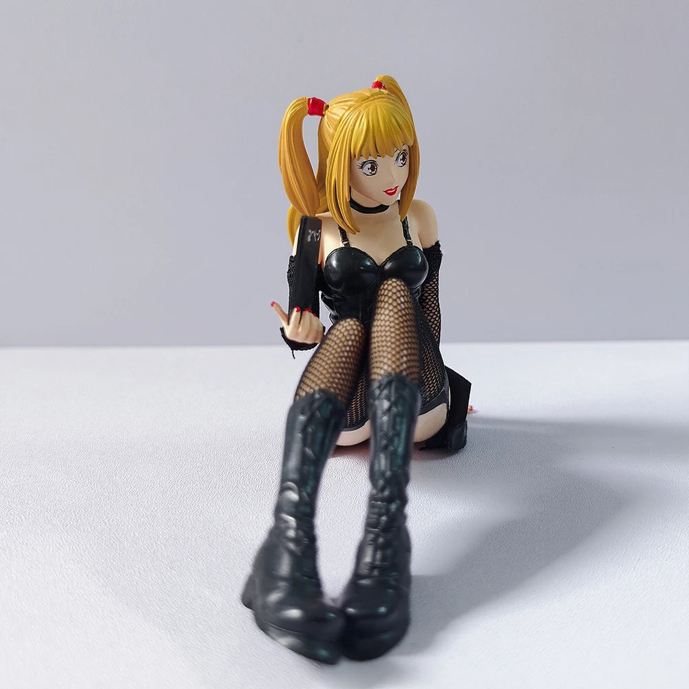 Anime Amane Misa Figure Yagami Light MisaMisa Action Figure Collectible Model Doll Misa Amane Figurine Amine Toys Birthday Gifts