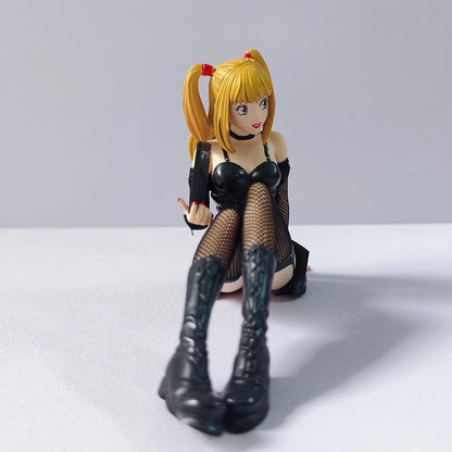 Anime Amane Misa Figure Yagami Light MisaMisa Action Figure Collectible Model Doll Misa Amane Figurine Amine Toys Birthday Gifts