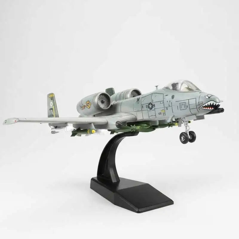 1/72 Scale A-10 Thunderbolt II Aircraft Model Kit Building Block Set Airplane Toys for Kids Collectors Hobbyists