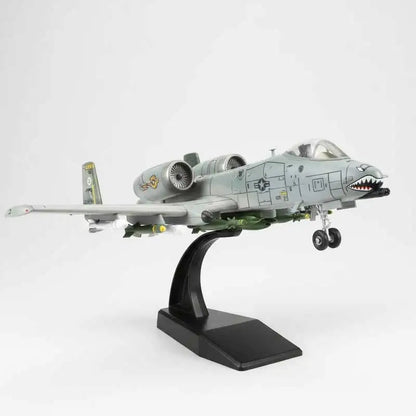 1/72 Scale A-10 Thunderbolt II Aircraft Model Kit Building Block Set Airplane Toys for Kids Collectors Hobbyists