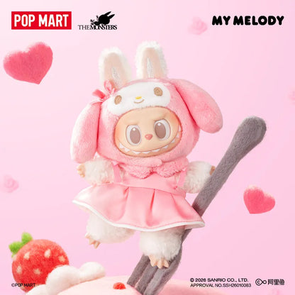 POP MART LABUBU THE MONSTERS SANRIO CHARACTERS Series Vinyl Plush Blind Box Mystery Box Toys Doll Anime Figure Desktop Ornaments