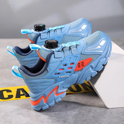 Children Athletic Sneakers Summer Breathable Lightweight Outdoor Running Shoes Non-slip Tennis for Boys Kids Sports Size 28-39