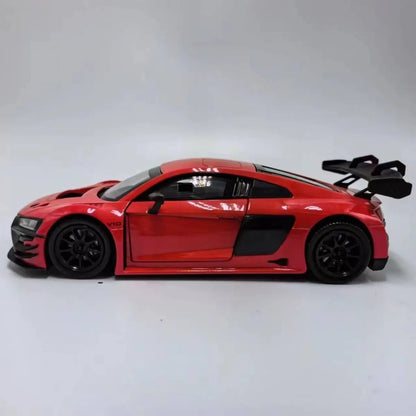 1:24 R8 LMS GT3 Supercar Alloy Car Diecasts & Toy Vehicles Car Model Miniature Scale Model Car Toys For Children
