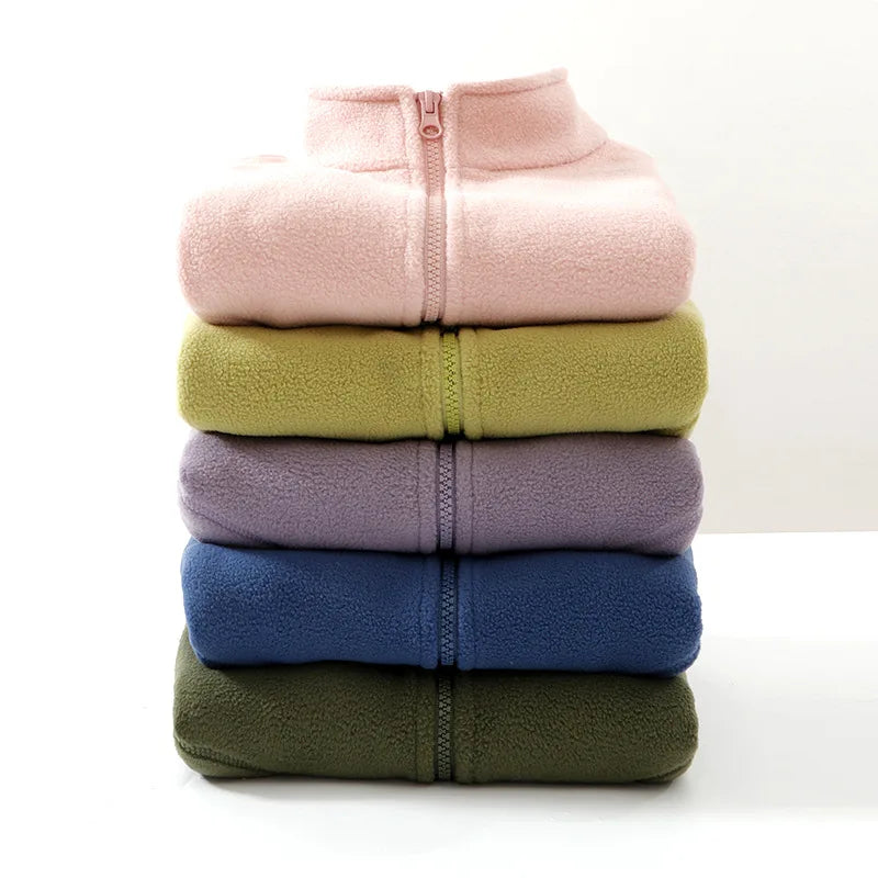 Autumn Kid Vest Winter Warm Fleece Sleeveless Jacket For Boys Girls Casual Versatile Teenage Children Outerwear