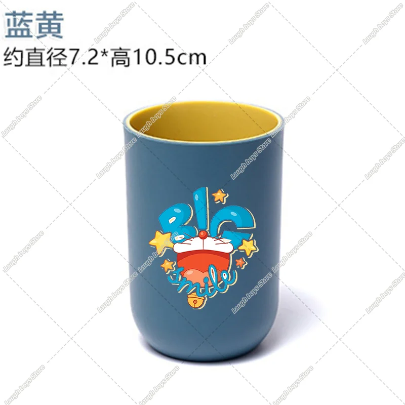 new Doraemons Home Water Cups Cartoon Anime Mouthwash Cup Fashion Large Capacity Toothbrush Cups Breakfast Cup school office Mug