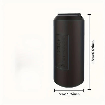 Portable Telescopic Folding Stool Compact as Thermos Multi-section Retractable Design Useful for Camping Hiking Travel Commuting
