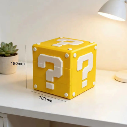 In Stock Question Mark Block 3d Printed Storage Box 3-layer Drawer Ornament Simple And Stylish Storage Organizer Xmas Gifts