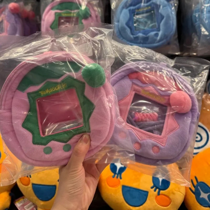 Bandai Licensed Tamagotchi Themed Storage Bag Multi-Functional Organizer Pouch for Phones And Earphones Gaming Accessories