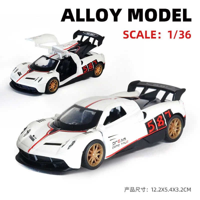 1:36 R34 MX5 RX7 AE86 Diecast Model Car Alloy Simulation Car Model for Display & Collection