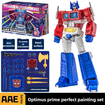 AULDEY Transformers Action Figure Collectible Toy Optimus Prime Megatron Blind Box Set with Movable Joints Design Model Gift Set