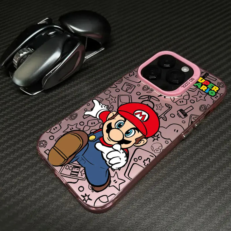 Super-Classic-M-Marios Phone Case For iPhone 13 14 15 16 17 Pro Max Plus 16e 17E 17 Air 11 12 18 Pro Shockproof Funda Back Cover