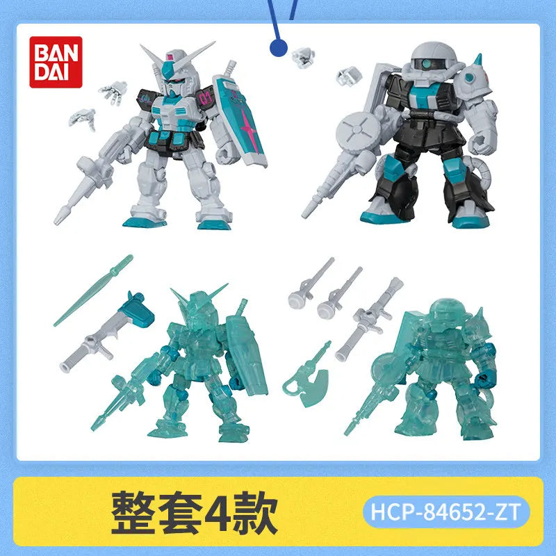 Bandai Gashapon Original Mobile Suit Ensemble (MSE) Gundam RX-78-2 Strike Hi-Nu Wing Astray ZZ Barbatos Assemble Model Kit