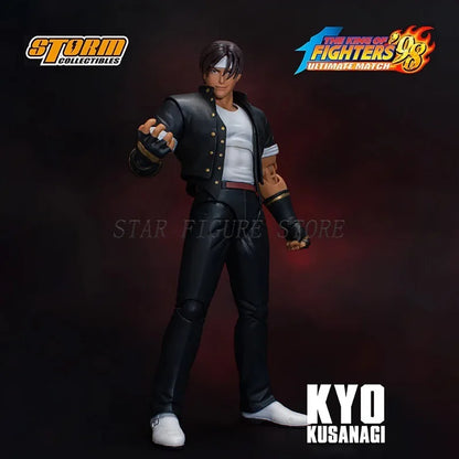 19cm The King of Fighters Kyo Kusanagi Action Figure Storm Toys KOF '98UM Iori Yagami Figurine PVC Model Movable Figures Gifts